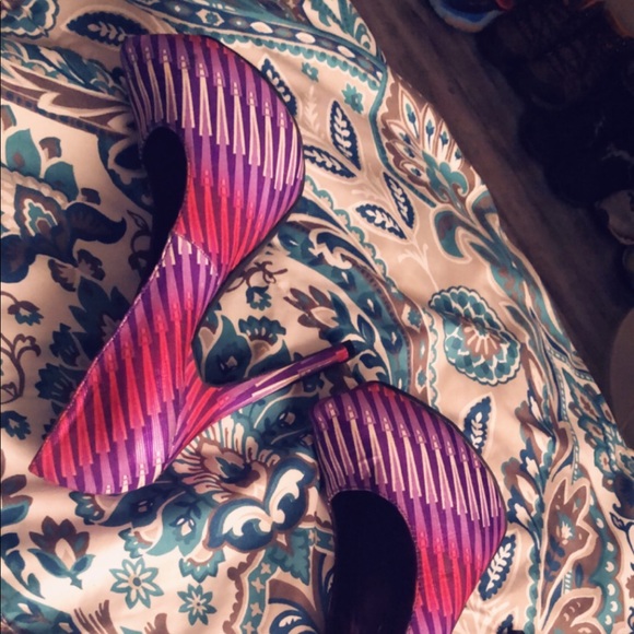 Purple heels - Picture 2 of 2